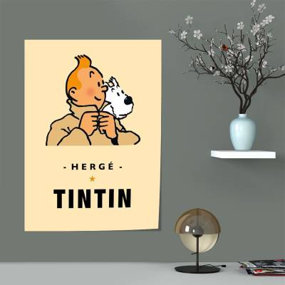 پوستر سیلک تن تن - TinTin 16