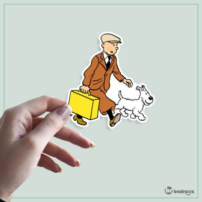 استیکر و برچسب تن تن - TinTin 19