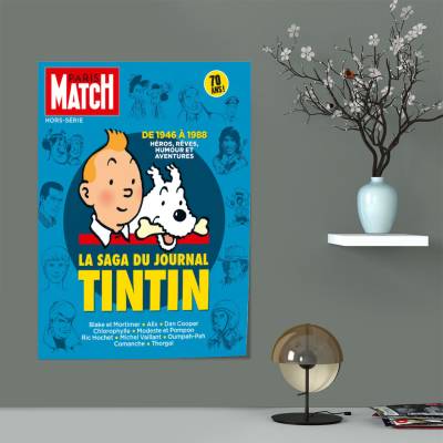 پوستر سیلک 21 TINTIN