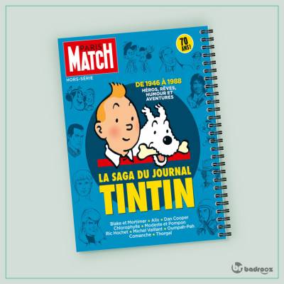 دفتر یادداشت تن تن - TinTin 21