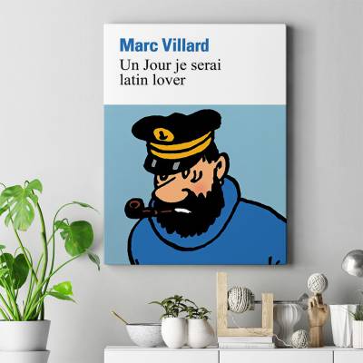 تابلو کنواس (بوم) تن تن - TinTin 23