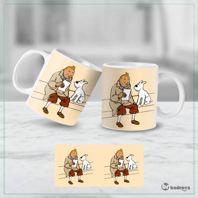 ماگ  تن تن - تن تن - TinTin 25