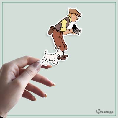 استیکر و برچسب تن تن - TinTin 11