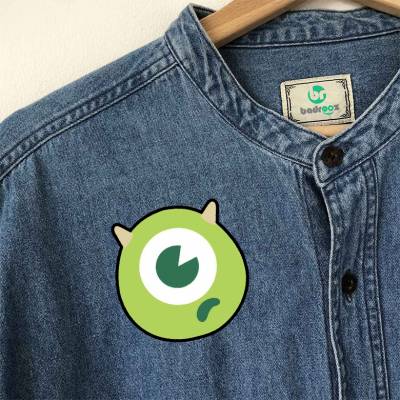 پچ حرارتی (برچسب لباس) کارخانه هیولاها - مایک وازوفسکی