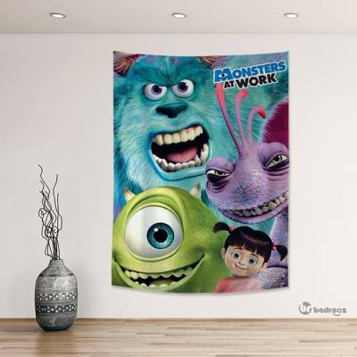 بک دراپ کارخانه هیولاها - Monster INC 3