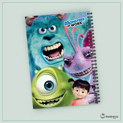 دفتر یادداشت کارخانه هیولاها - Monster INC 3