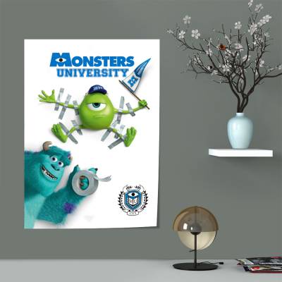 پوستر سیلک دانشگاه هیولاها - Monster inc