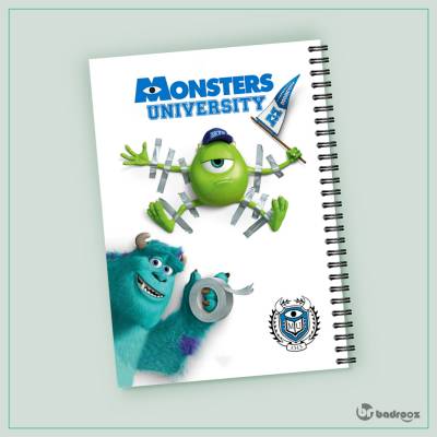 دفتر یادداشت دانشگاه هیولاها - Monster inc