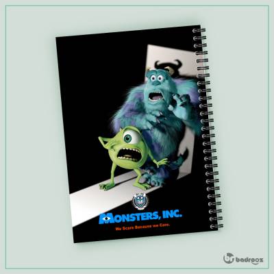 دفتر یادداشت کارخانه هیولاها - Monster INC 1