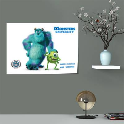 پوستر سیلک  کارخانه هیولاها - Monster inc 3