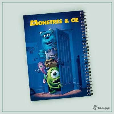 دفتر یادداشت  کارخانه هیولاها - Monster inc 4
