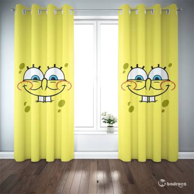 پرده پانچ باب اسفنجی - Sponge bob