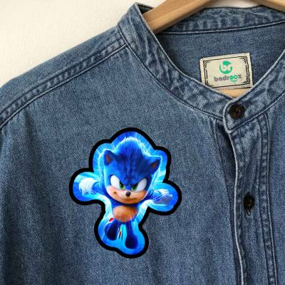 پچ حرارتی (برچسب لباس) سونیک (SONIC)