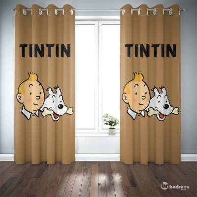 پرده پانچ تن تن - TinTin 28