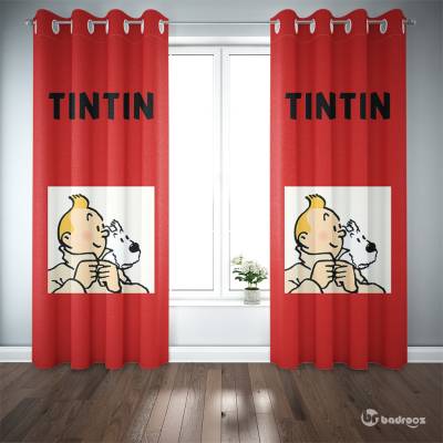 پرده پانچ تن تن - TinTin9