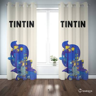 پرده پانچ تن تن - TinTin 4