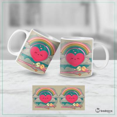 ماگ  لبخند قلبی 2