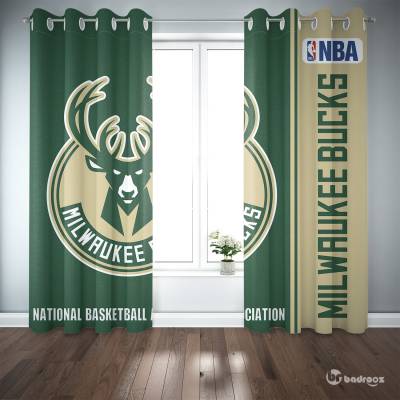 پرده پانچ میلواکی باکس (Milwaukee Bucks)--1