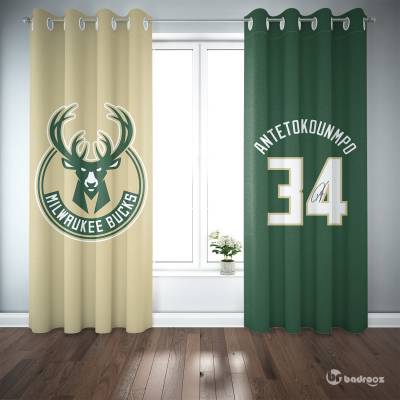 پرده پانچ میلواکی باکس (Milwaukee Bucks)--5