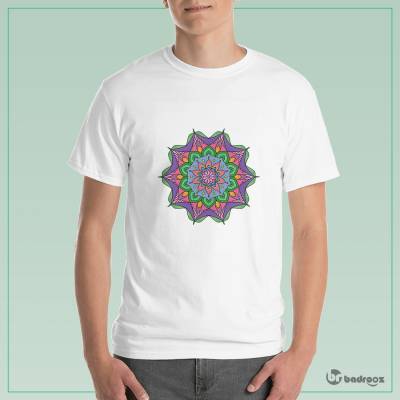 تی شرت مردانه ماندالارنگی0