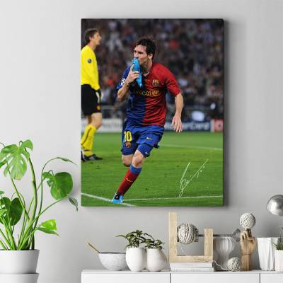 تابلو کنواس (بوم) لیونل مسی - Lionel Messi3