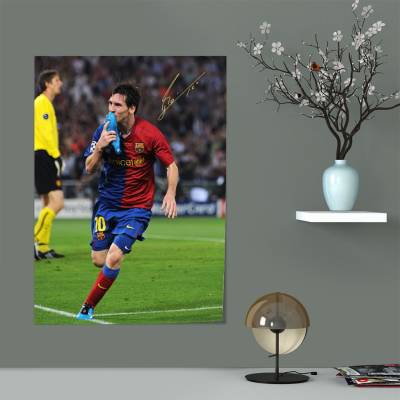 پوستر سیلک لیونل مسی - Lionel Messi3