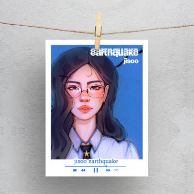 پولاروید(فتوکارت) jisoo earthquake