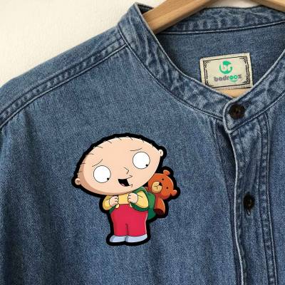 پچ حرارتی (برچسب لباس) استویی (Stewie Griffin)