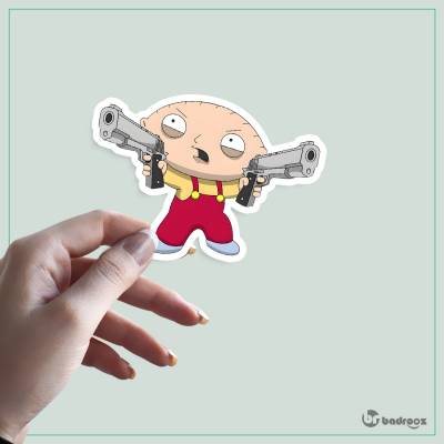 استیکر و برچسب استویی (Stewie Griffin)-1