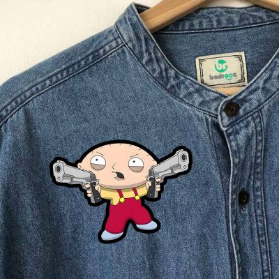 پچ حرارتی (برچسب لباس) استویی (Stewie Griffin)-1