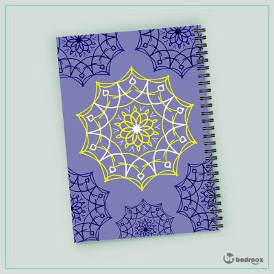 دفتر یادداشت ماندالا عنکبوتی