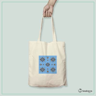 کیف خرید کتان (توت بگ) گل لاله