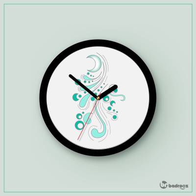 ساعت دیواری  طرح فانتزی بعدی