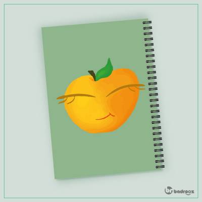 دفتر یادداشت سیب لپ گلی