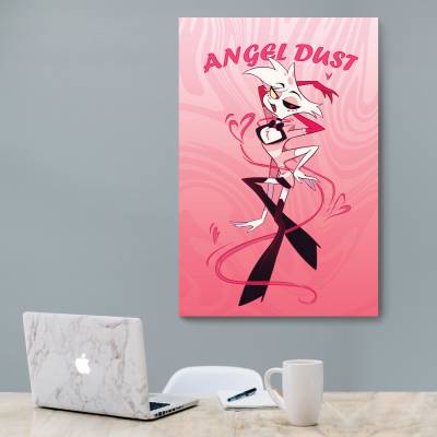 شاسی  hazbin hotel angel dust