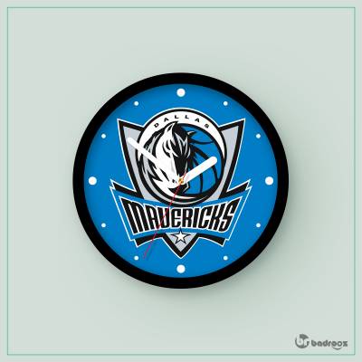 ساعت دیواری  دالاس ماوریکس (Dallas Mavericks)-9