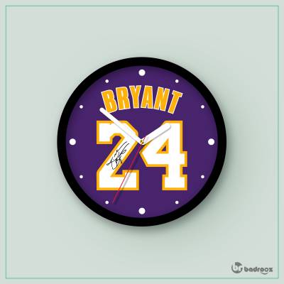 ساعت دیواری  کوبی برایانت (kobe bryant)-2