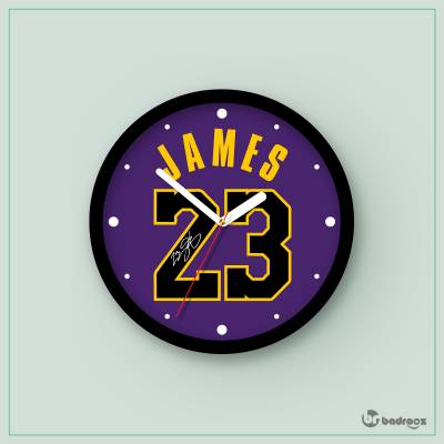 ساعت دیواری  لبرون جیمز (Lebron James)-2