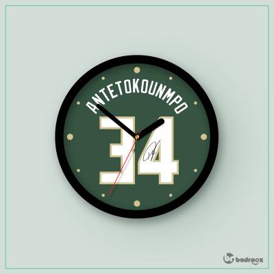 ساعت دیواری  میلواکی باکس (Milwaukee Bucks)-11