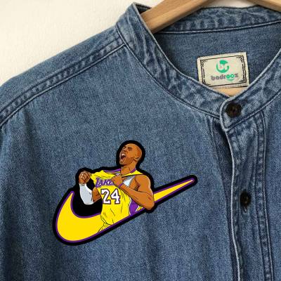 پچ حرارتی (برچسب لباس) کوبی برایانت x نایک (kobe bryant X nike)