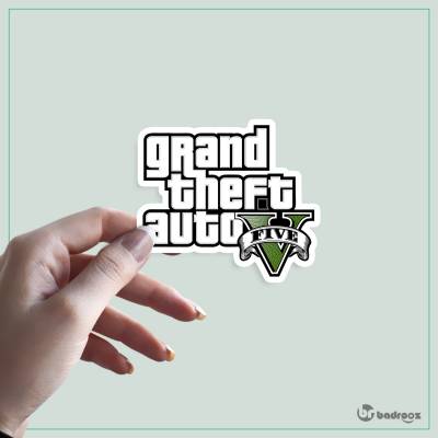 استیکر و برچسب جی تی ای (GTA 5)-6