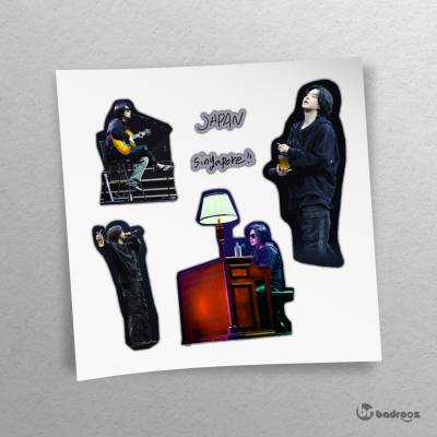 پک استیکر  Suga Tour 3