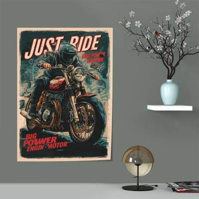 پوستر سیلک موتور - Motor