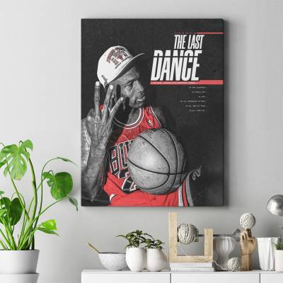 تابلو کنواس (بوم) مایکل جردن - Michale Jordan