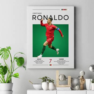 تابلو کنواس (بوم) کریستیانو رونالدو - Cristiano Ronaldo