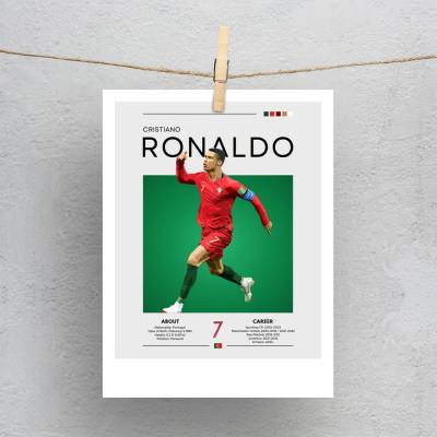 پولاروید(فتوکارت) کریستیانو رونالدو - Cristiano Ronaldo