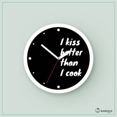 ساعت دیواری  I kiss better than 