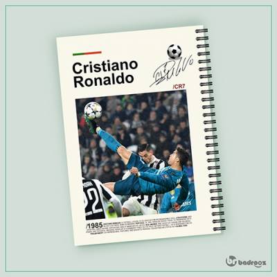 دفتر یادداشت کریستیانو رونالدو 3 -Cristiano Ronaldo