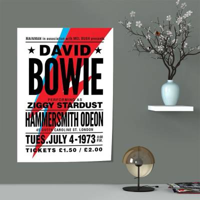 پوستر سیلک دیوید بویی - David Bowie