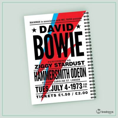 دفتر یادداشت دیوید بویی - David Bowie